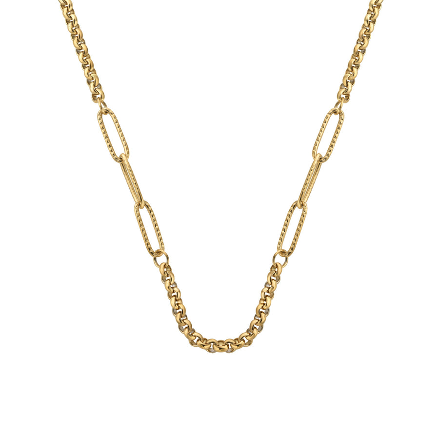 Passion necklace rosé gold