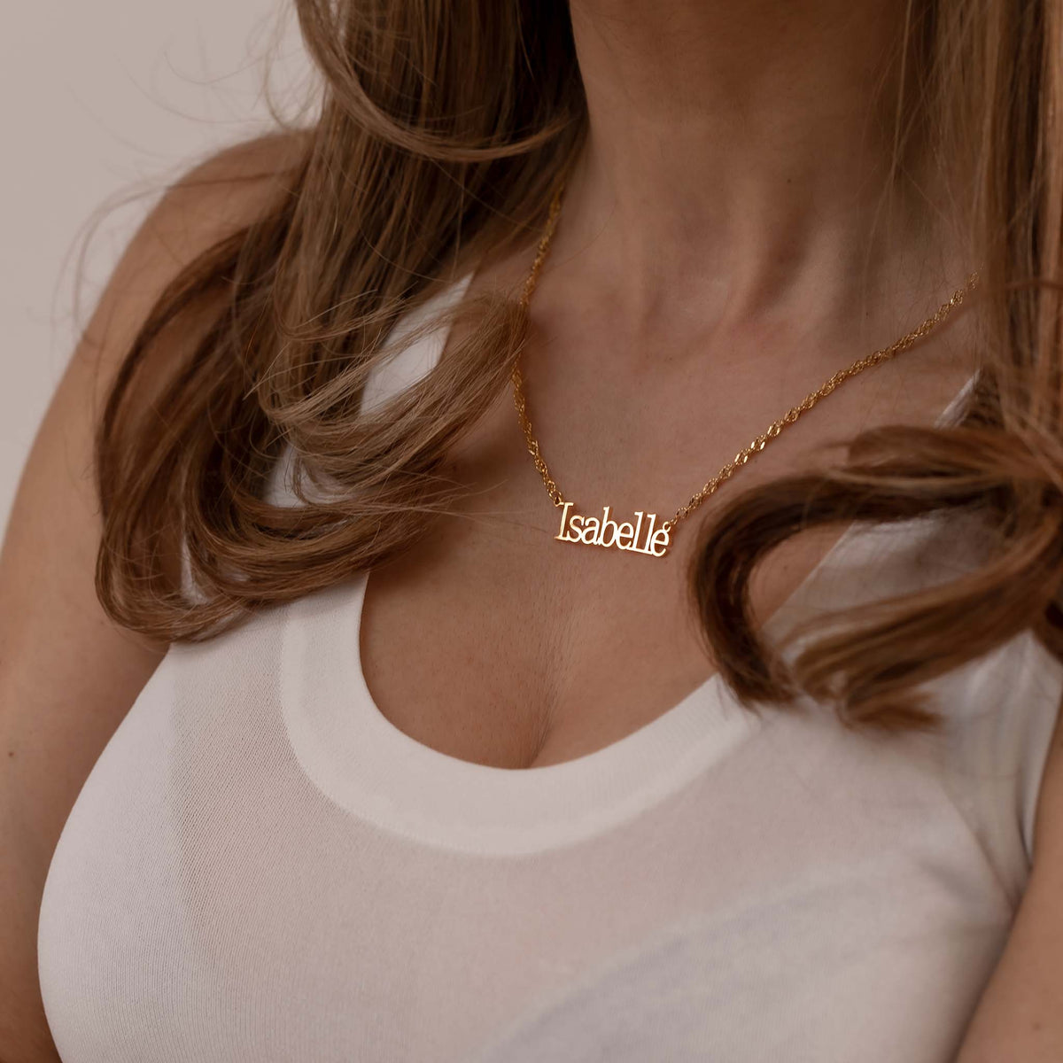 Vivola name necklace silver