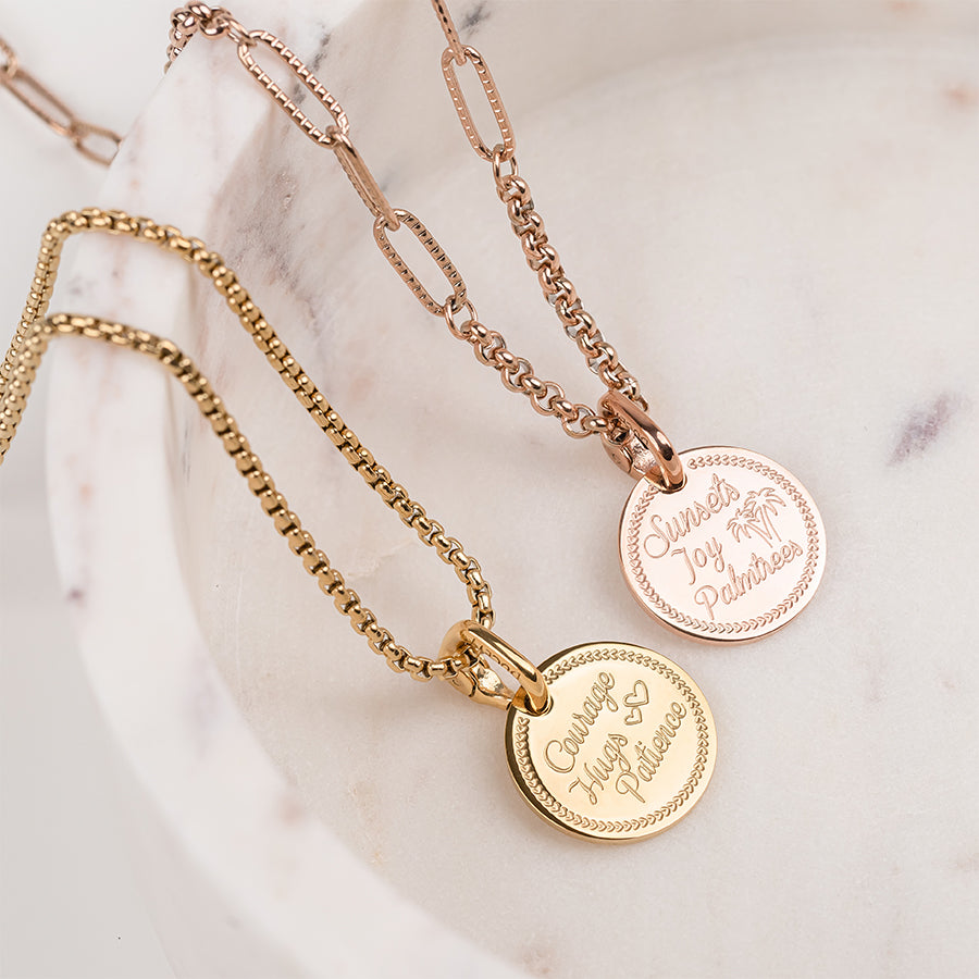 Passion necklace silver