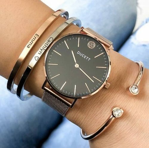 Name bangle silver